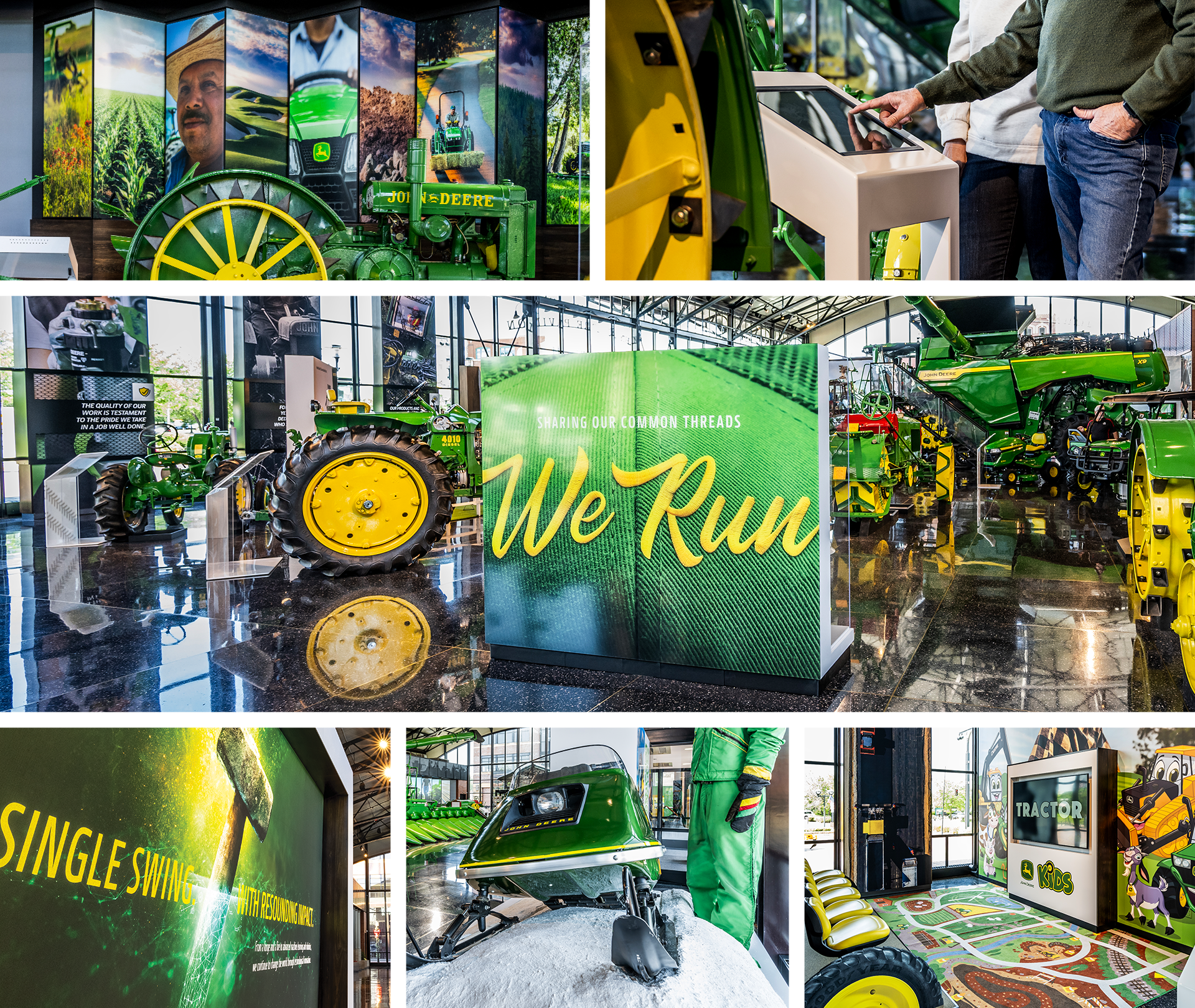 John Deere Pavilion Interior