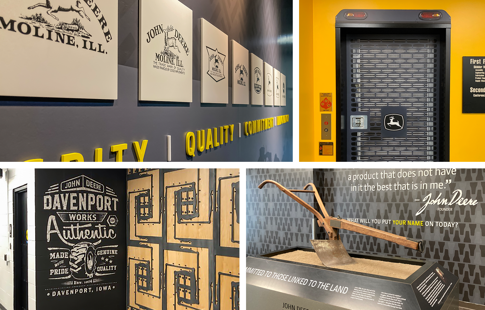 John Deere Factory Tour Refresh Interior