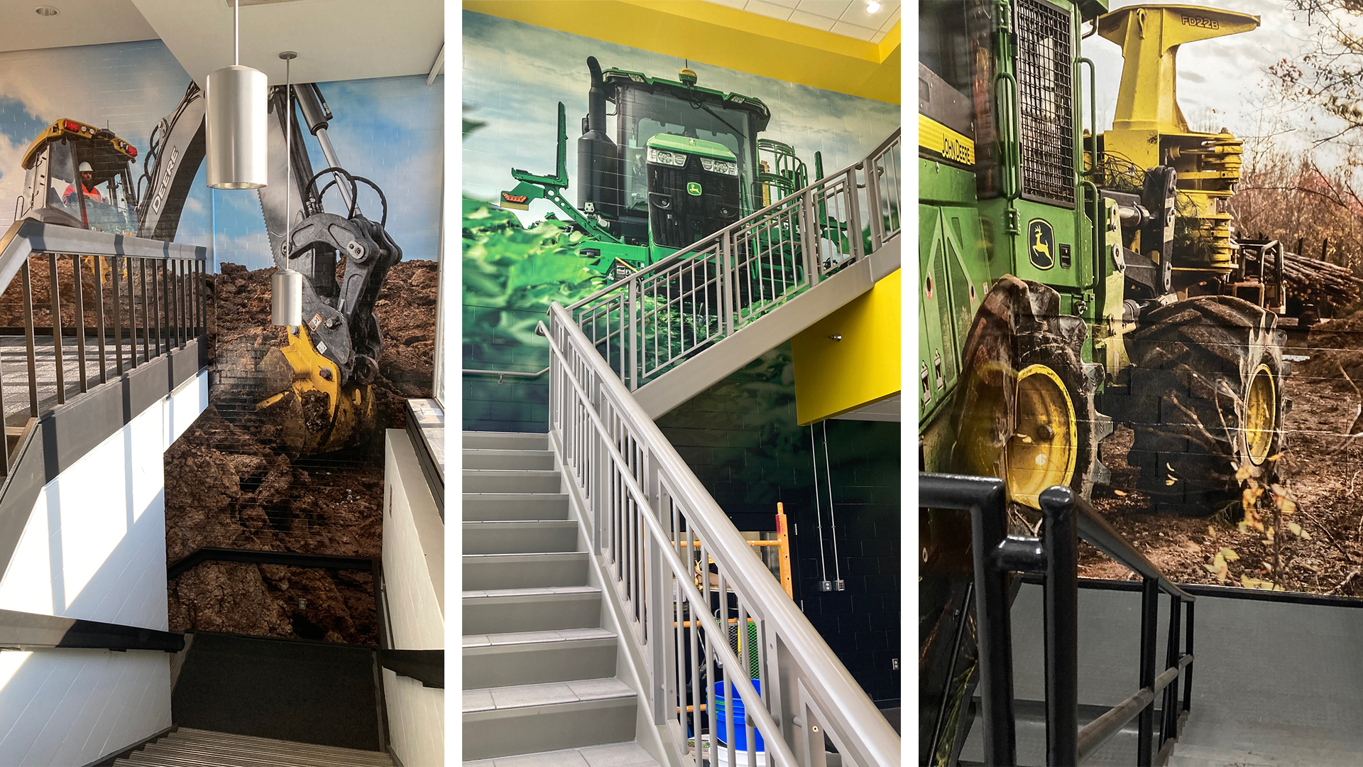 John Deere Factory Tour Refresh Interior