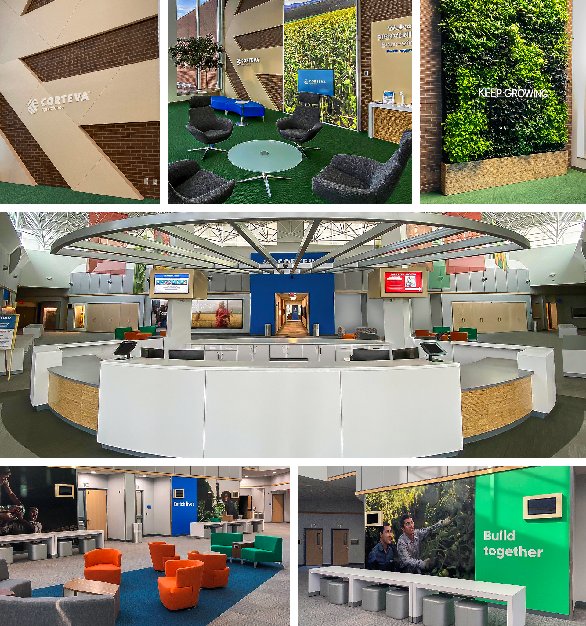 Corteva Agriscience Lobby Refresh Area