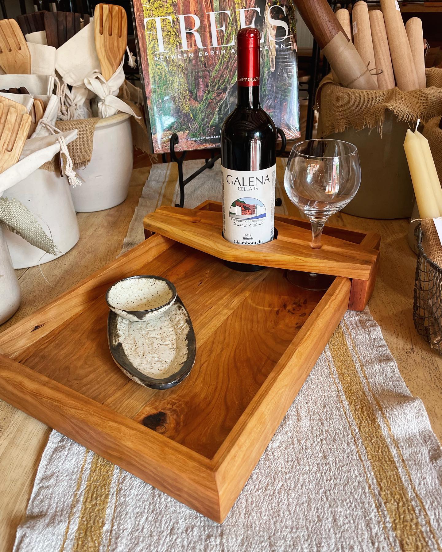 Wine tray Wine tray
