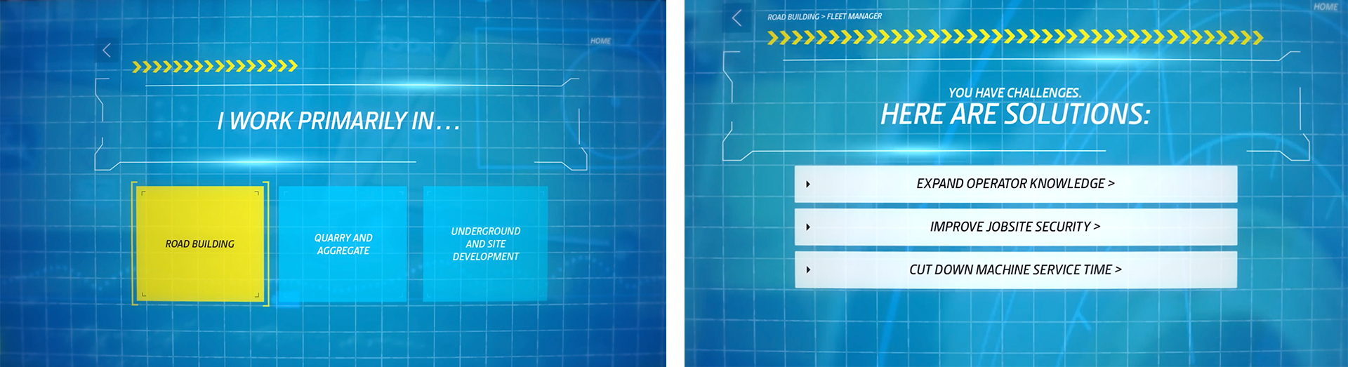 John Deere Machine Monitoring Center Interactive Detail Shot