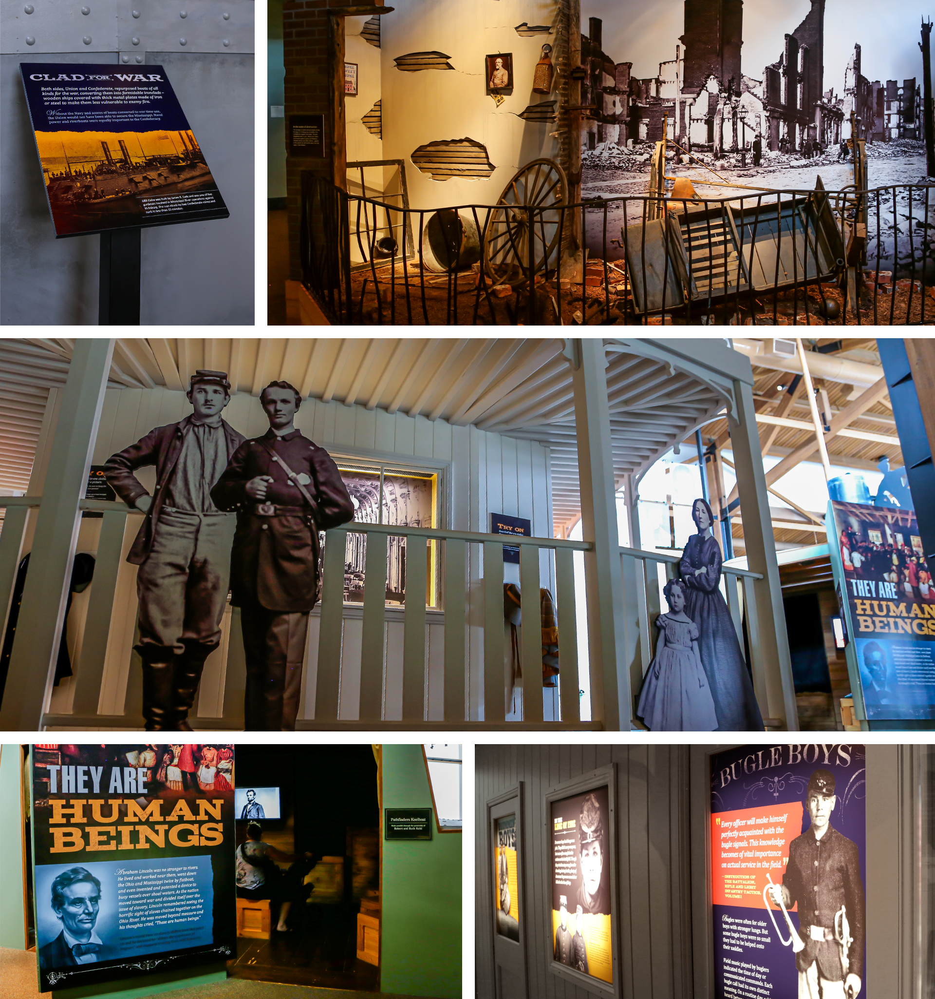 National Mississippi River Museum & Aquarium Civil War Exhibit