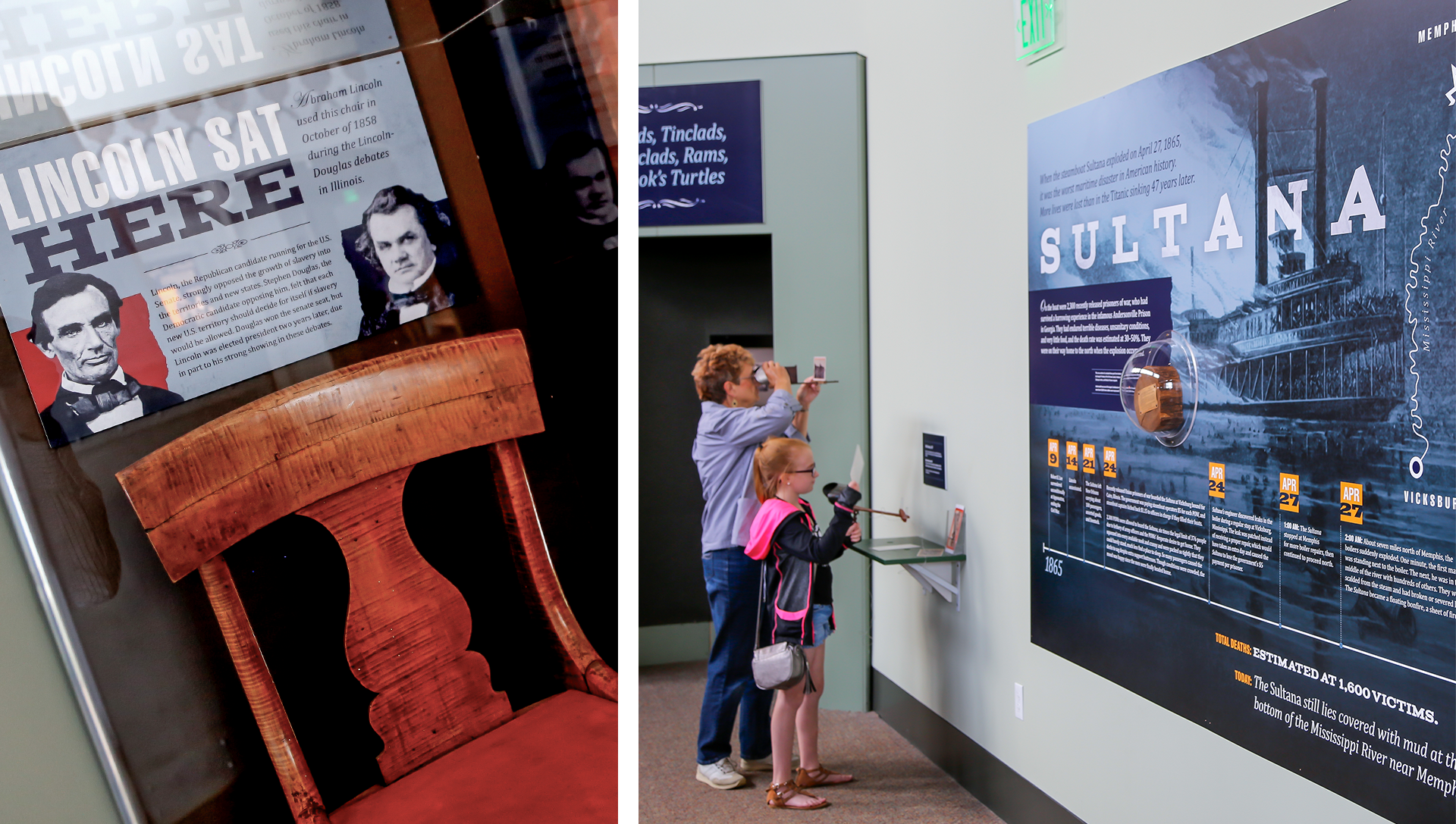 National Mississippi River Museum & Aquarium Civil War Exhibit