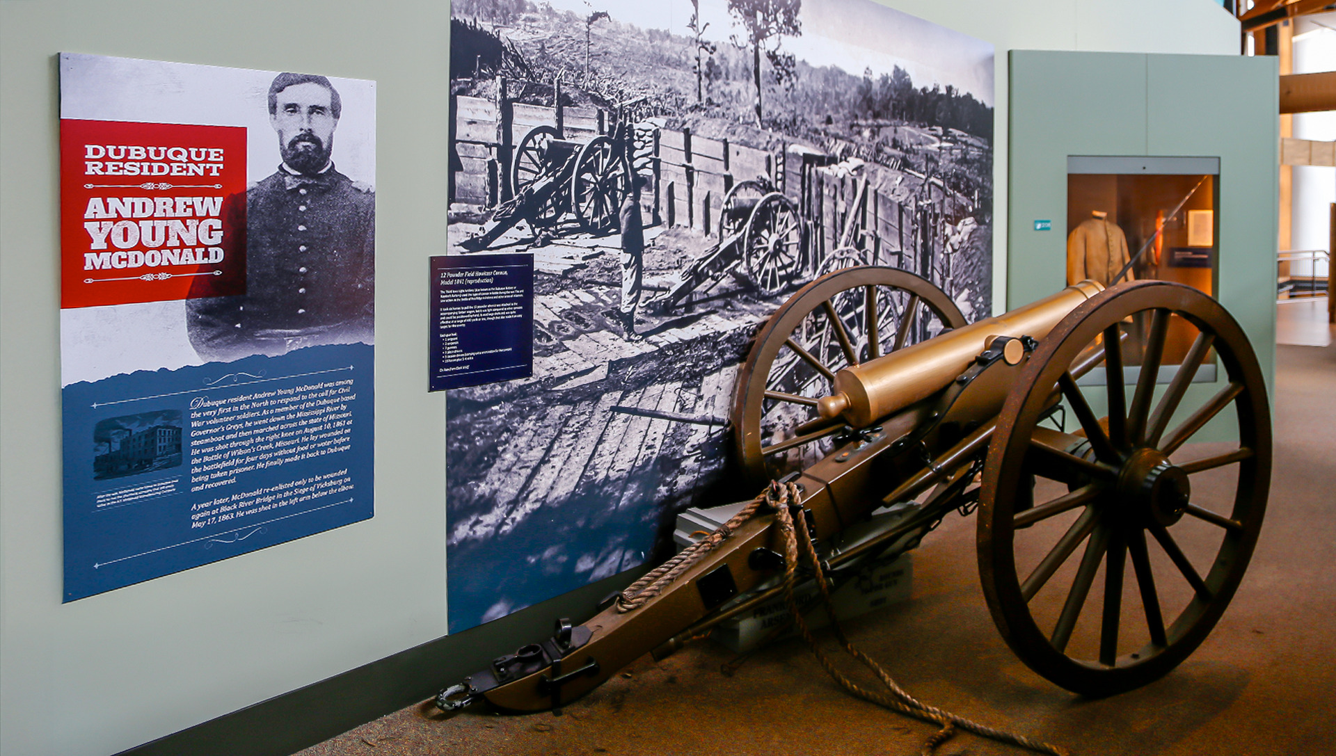 National Mississippi River Museum & Aquarium Civil War Exhibit
