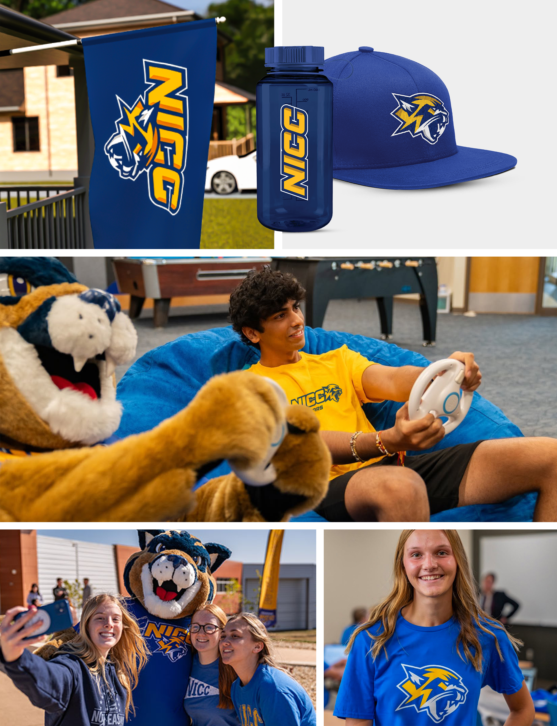 Northeast Iowa Community College NICC Mascot Refresh