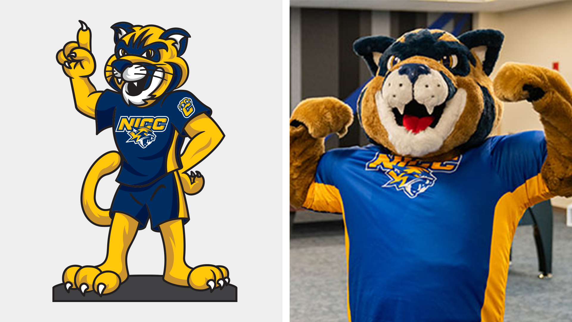 Northeast Iowa Community College NICC Mascot Refresh