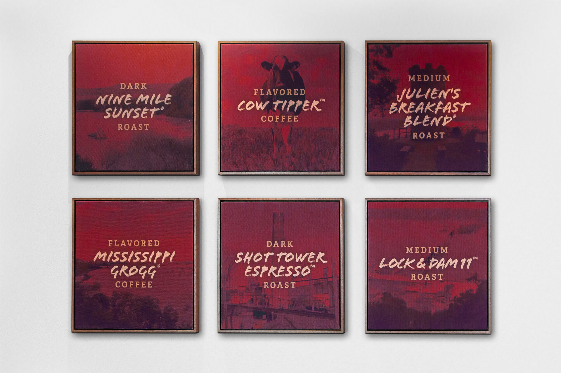 Verena Street Coffee Co. Framed Prints