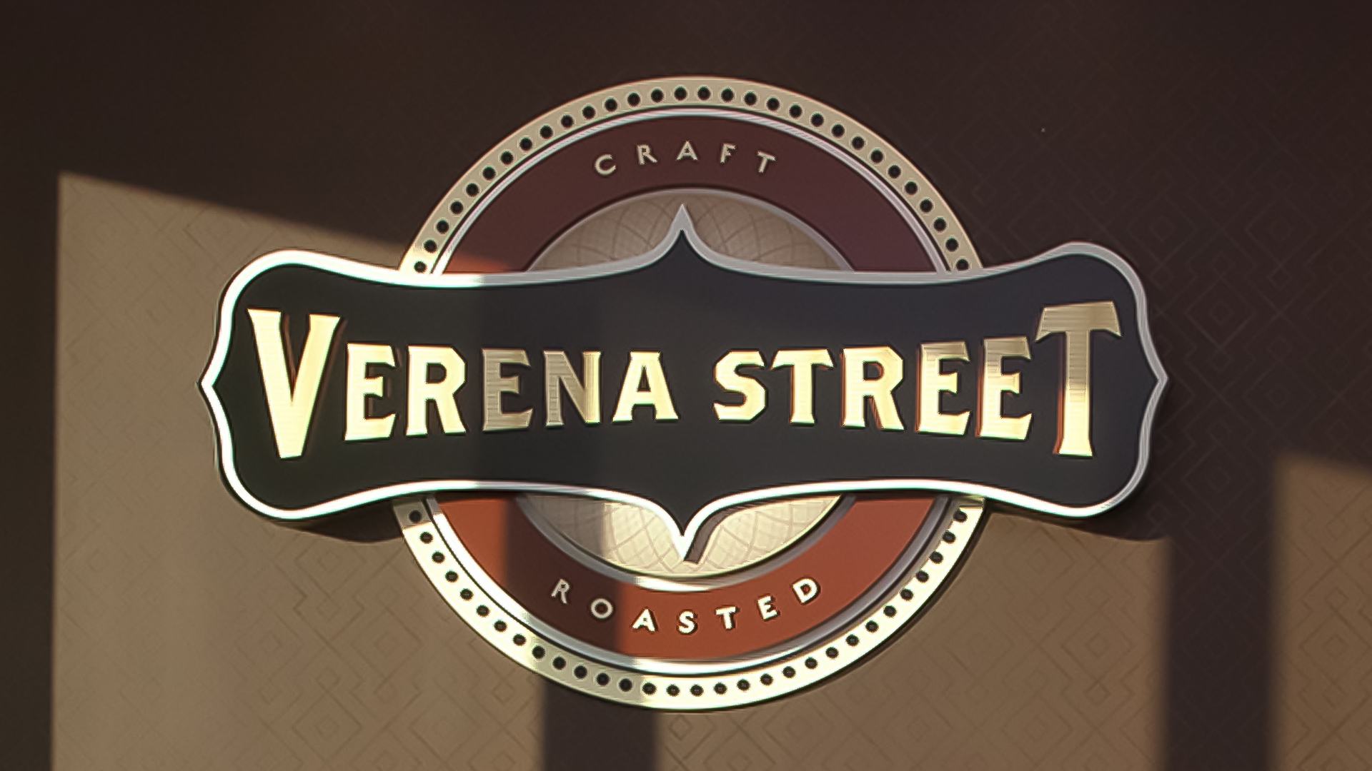 Verena Street Coffee Co. Dimensional Logo