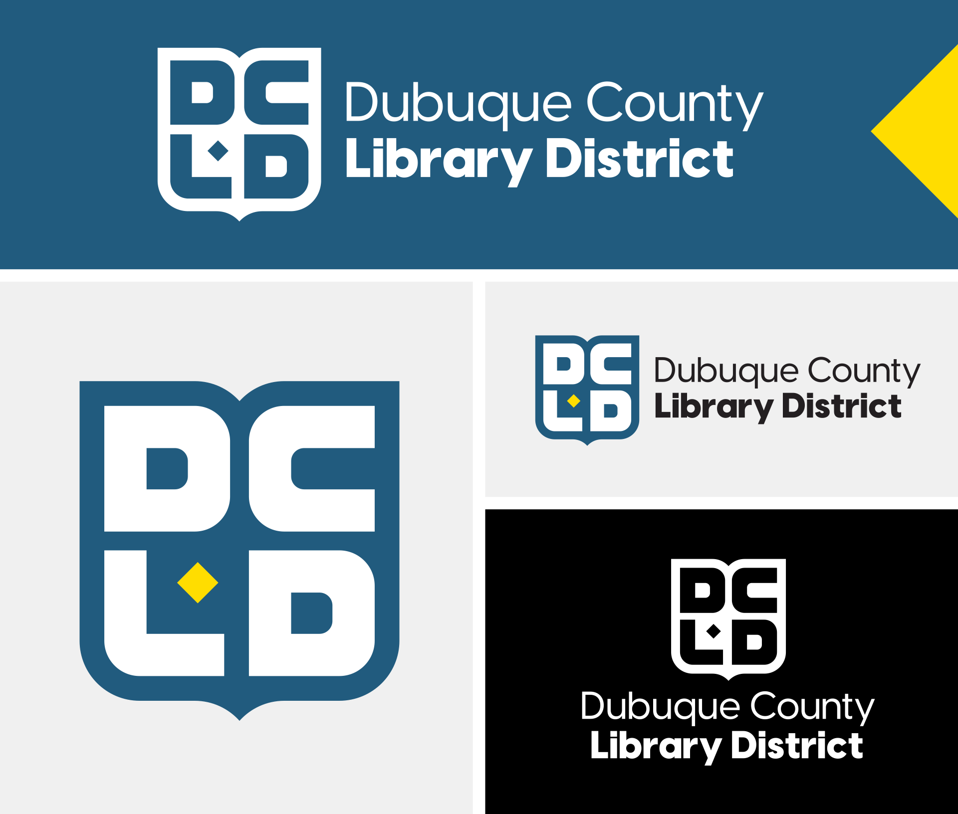 Dubuque County Library District logo